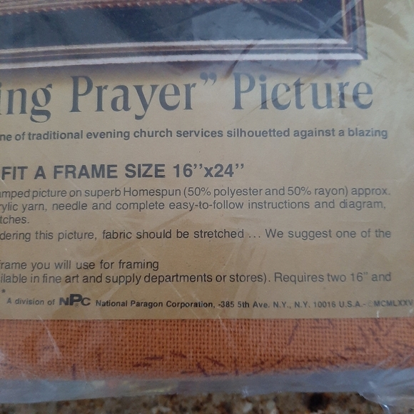 NOS PARAGON CREWEL STITCH KIT - Picture 8 of 11